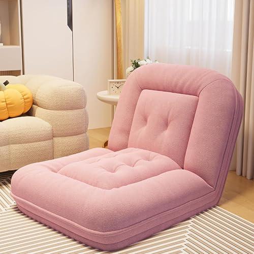 KIBONCY Lit de Chien Humain Pliable pour Personnes Adultes, Chaise de Plancher de canapé paresseuse Pliable, lit de Chien Humain, Lits de Chien et canapé canapé, canapé-lit B-178x95x27cm