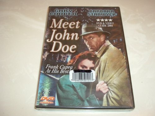 MEET JOHN DOE (1941) DVD Gary Cooper / Barbara ... B000R7V6P4 Book Cover
