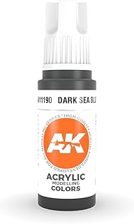 AK Interactive 3rd Gen Acrylic Dark Sea Blue 17ml