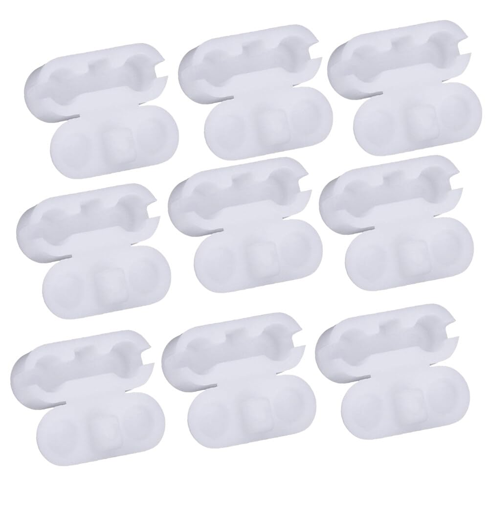 10 Pack Clear Plastic Beaded Chain Connector Vertical Roman Roller Blind Ball Chain Cord Connector Clips