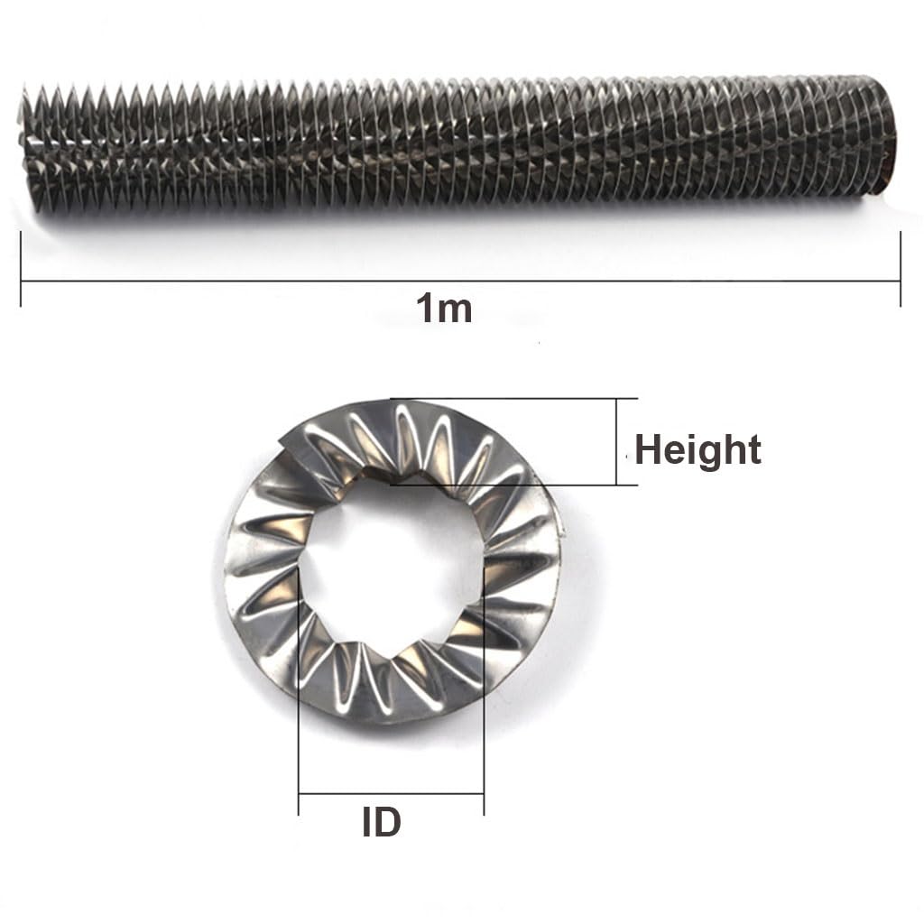 Radiator ze spiralnymi, wydrążonymi żebrami 1M ze stali nierdzewnej do wydajnych zastosowań rurowych w zakresie chłodzenia i ogrzewania(ID20mm height7mm)