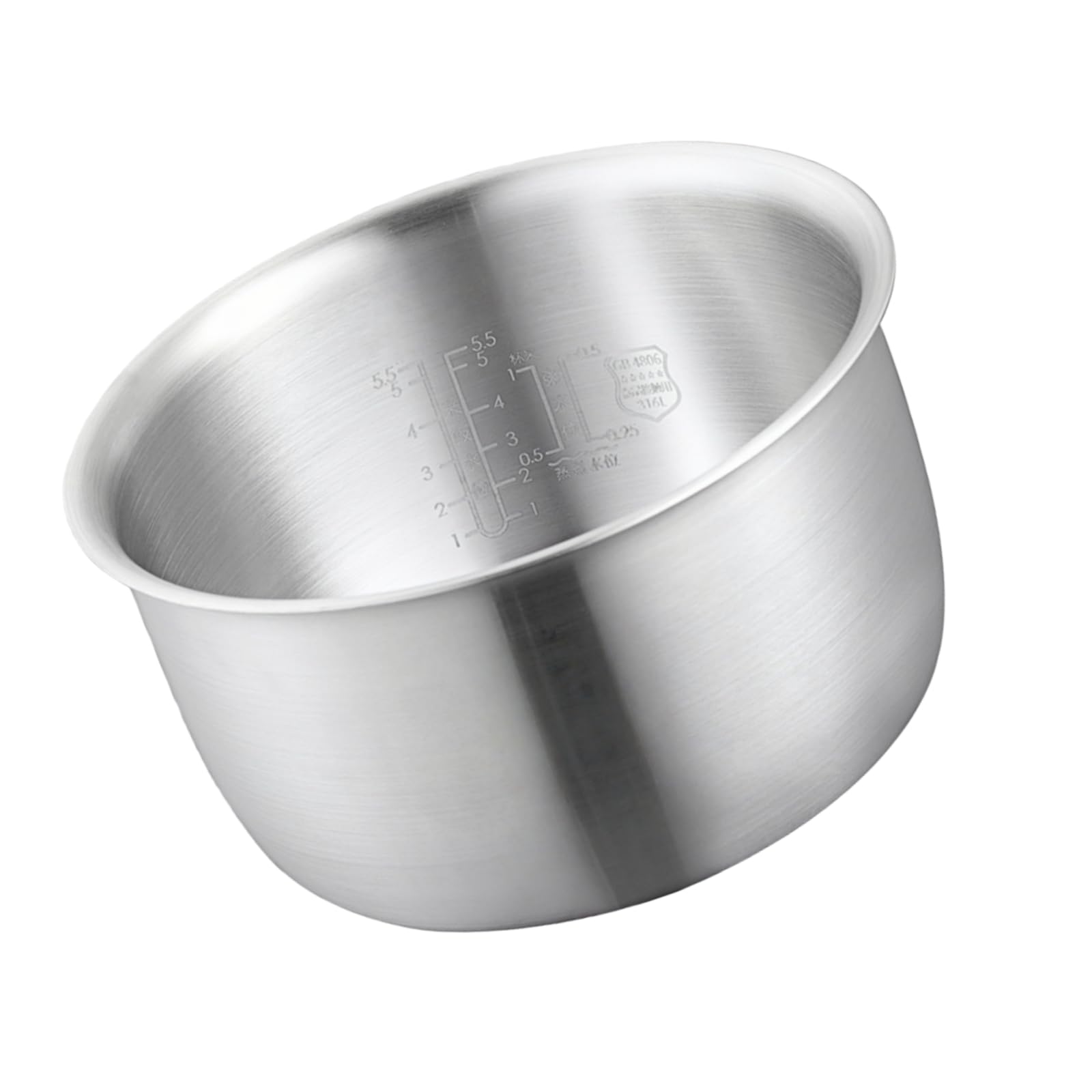 Pot intérieur en acier inoxydable 316 3L compatible avec cuiseur à riz Zojirushi NS-TSC10, bol de rechange pour B362/B366, design épais sans couture pour un chauffage uniforme et une meilleure