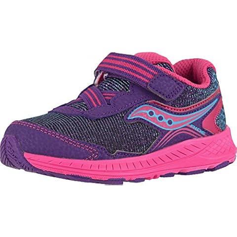 Saucony Boy's Girl's Ride 10 JR Sneaker, Purple, 3.5 UK Child Cover