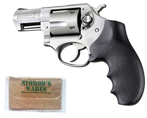 Nimrod's Wares Hogue Rubber Grip Textured Compatible with Ruger SP101 81000 Microfiber Cloth
