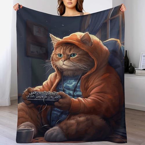 Couverture micro polaire 152 cm pour lit et canapé toutes saisons - 6
