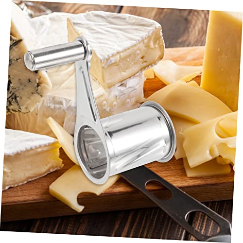 IMIKEYA rallador manual redondo para queso, 2 piezas miniatura 4