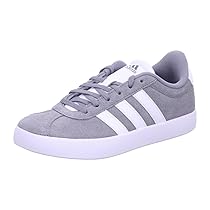 adidas Unisex – Bambini e Ragazzi VL Court 3.0 Shoes, Grey Three, Cloud White, Grey Two, 29 EU