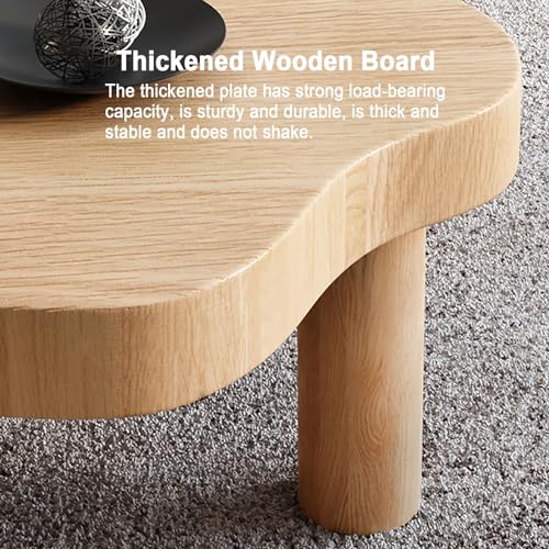 Table basse en forme de nuage montage facile pour salon design