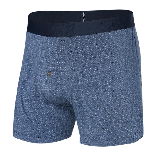SAXX Underwear Co. Men's Underwear with Pouch Droptemp Cooling Sleep Boxer Fly