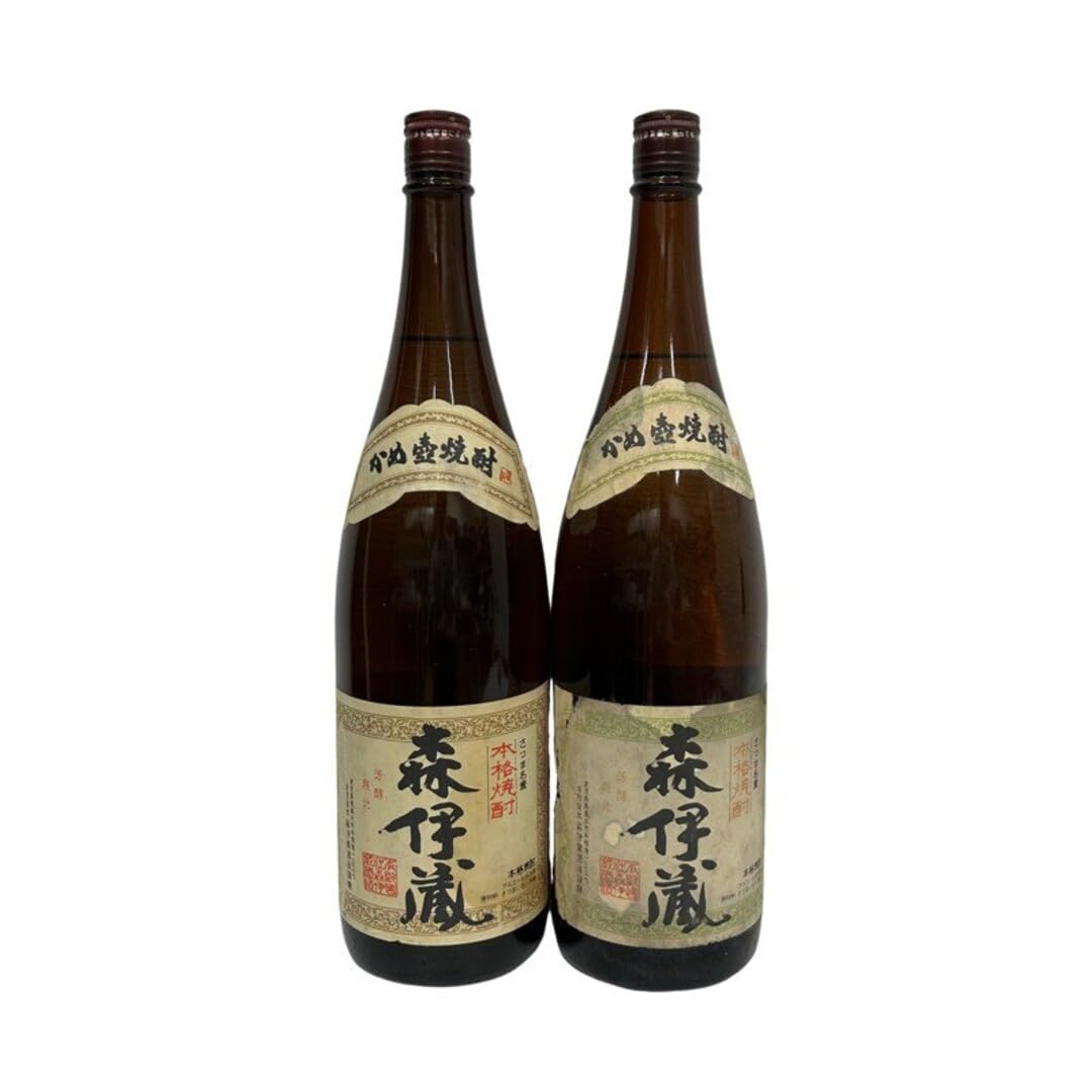 Amazon.co.jp: 焼酎 まとめ2本セット 森伊蔵 1800ml 25度 森伊蔵酒造