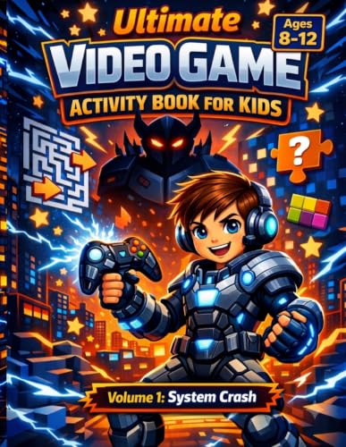 Ultimate Video Game Activity Book for Kids: Puzzles, Mazes, Codes, Boss Battles & Fun Challenges for Ages 8–12 image 2