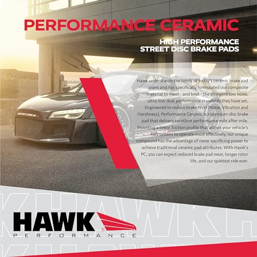 Image of Hawk Performance HB711Z.661 Performance Ceramic Street Brake Pads