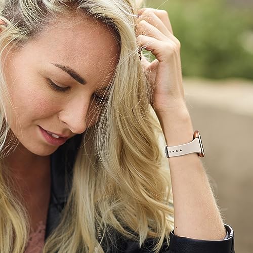 Correas delgadas de silicona para Fitbit Versa 2, 5 unidades miniatura 6