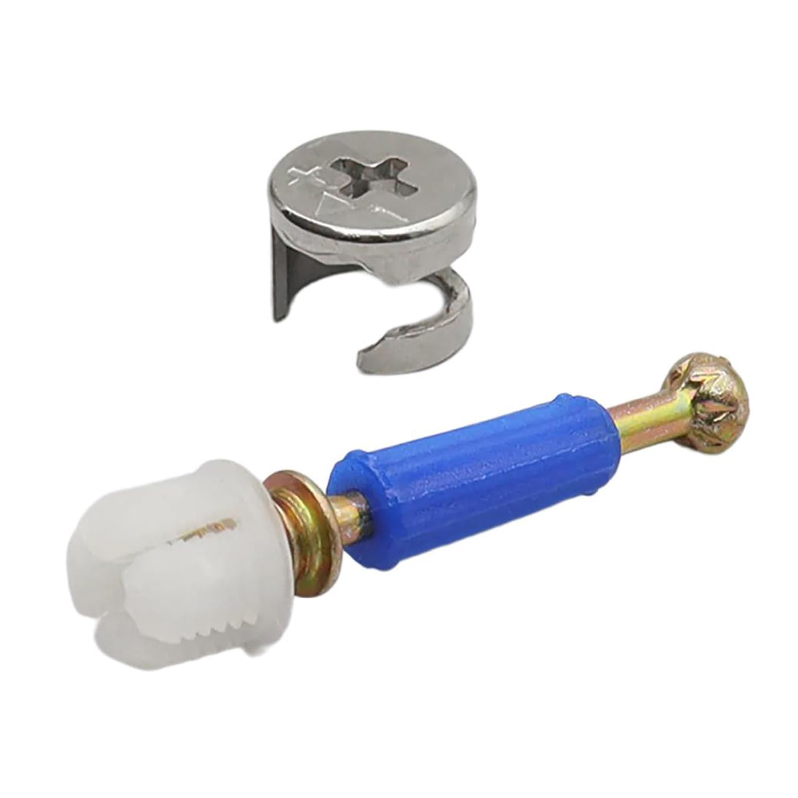 Fexxkg E 100Pcs Cams Screw Ccentric Wheel Nut Cams Nut Furnitur Connecting Fittings Furnitur Connecting Hardwar Replacement Parts