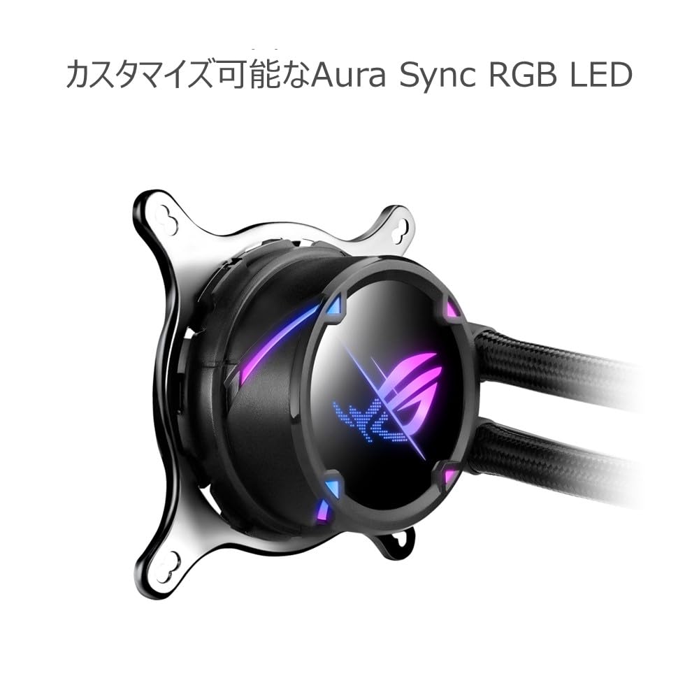 Amazon | ASUS オールインワン液体CPUクーラー ARGBライティング AM5