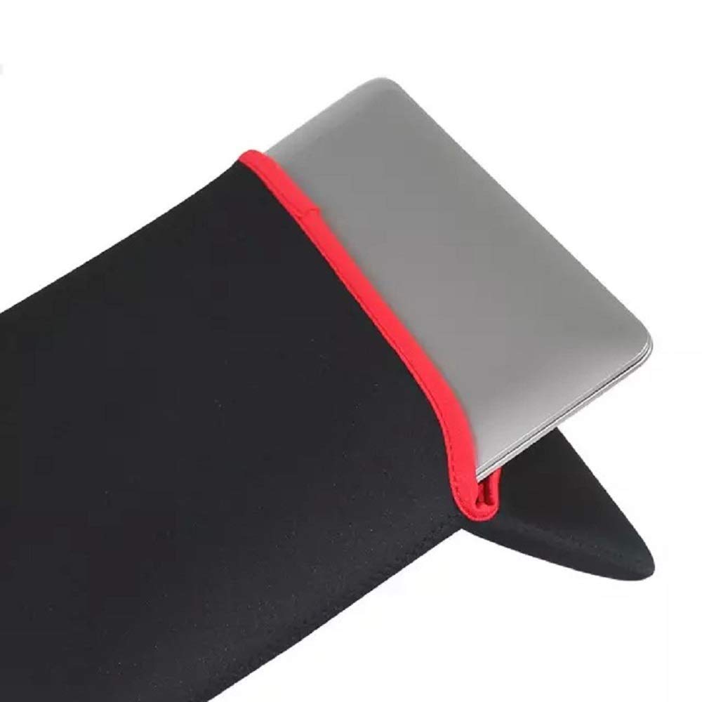 Hawkdeals Laptop Sleeve 10inch Bag, Case, Pouch Reversible Black & Red Model (B098S7TRR6) Amazon Price History, Amazon Price Tracker
