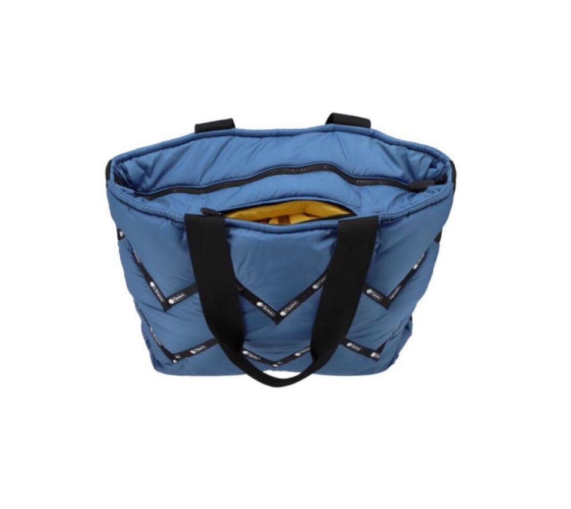 Amazon.co.jp: レスポートサック ZIG ZAG PUFFY TOTEジグザグブルー 