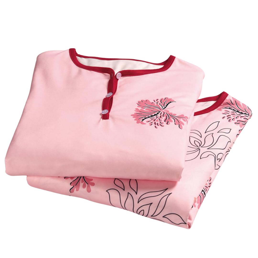 Coopers of Stortford - Pink L Set Of 2 Nightdresses