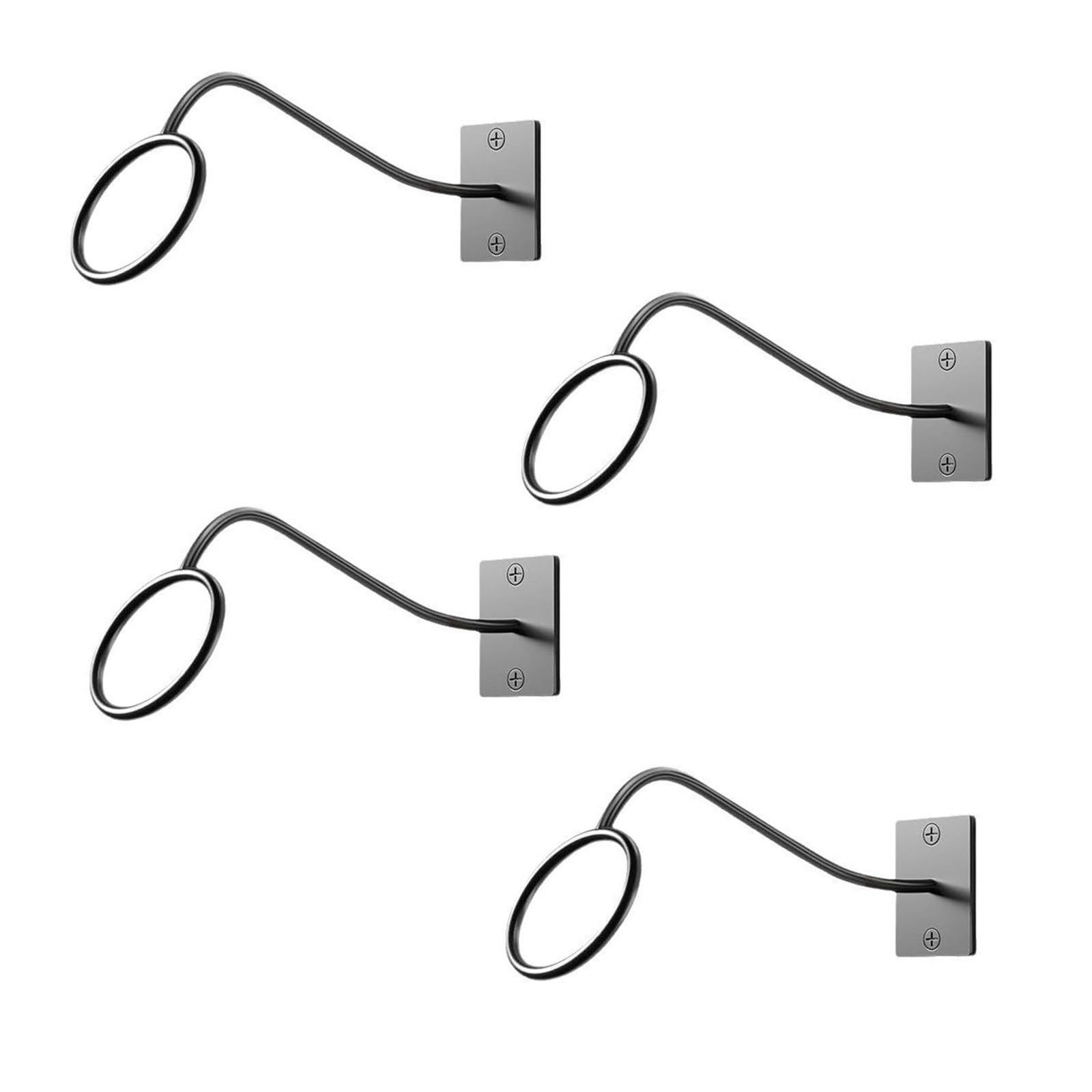 YAOHY Cowboy Hat Rack for Wall, Hat Holder Wall Mount Hats Hanger, Metal Hat Hooks for Cowboy, Fedora,Wide Brim Hats Organizer, Entryway mudroom storage