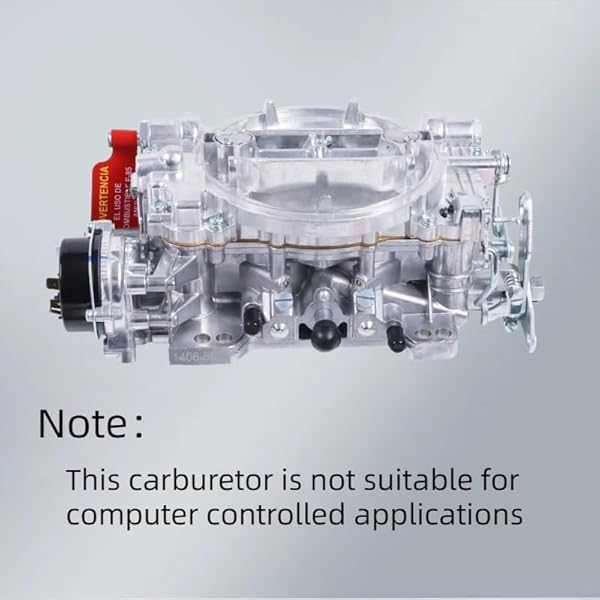Holdia Carburetor 4 Barrel 1406 Replace for Performer 600 CFM Electric Choke Compatible with Silverado Corvette Mustang Mercury GMC Pickup by Holdia - Image 4