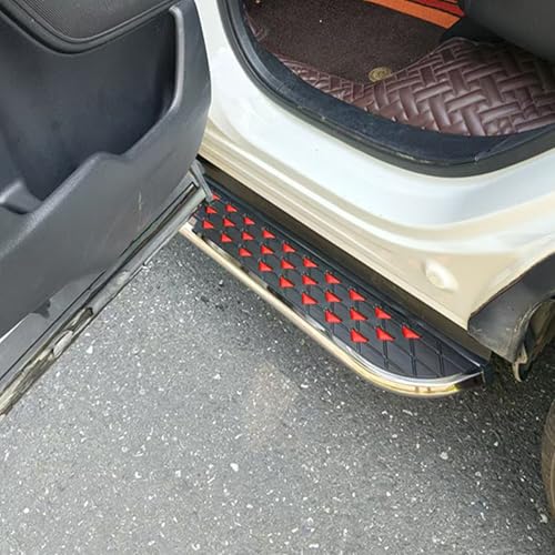 Estribos 2pcs Dodge Durango 2018-2025 aluminio y plástico miniatura 7