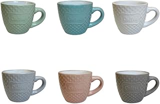Set 6 Tazzine Caffè Senza Piattino 100cc