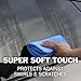3 Pack Premium Chamois Towel for Car, 26”x17” Shammy Cloth for Car Drying, Super Absorbent Shammy Towel for Car, Reusable Soft Car Drying Towels