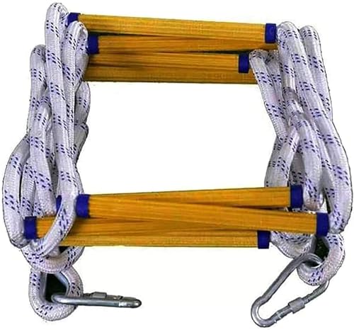 Échelle de sauvetage en corde ronde de nylon souple pour escalade extérieure et maison