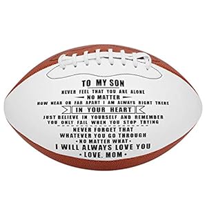 K KENON personalisierbarer American Football für Sohn