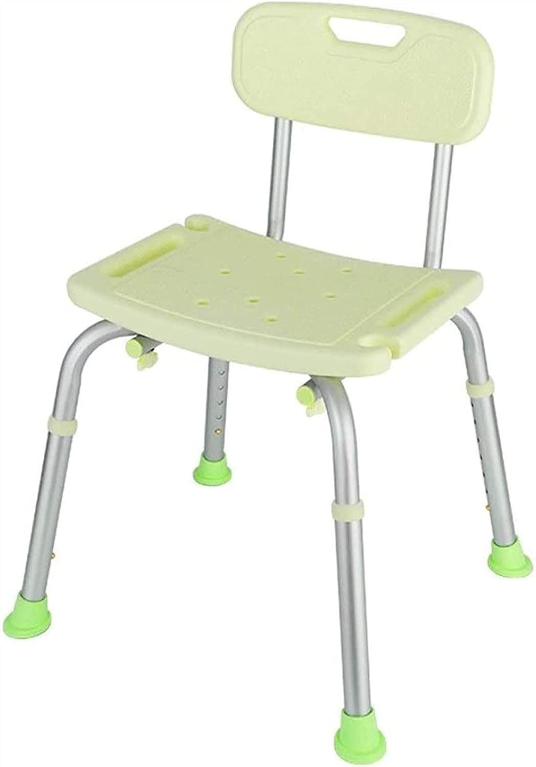 Taburete de baño para Adultos Mayores, para discapacitados, Altura Ajustable, Asiento de bañera, Seguridad Antideslizante con Respaldo, Banco de Ducha, Taburete de Ducha