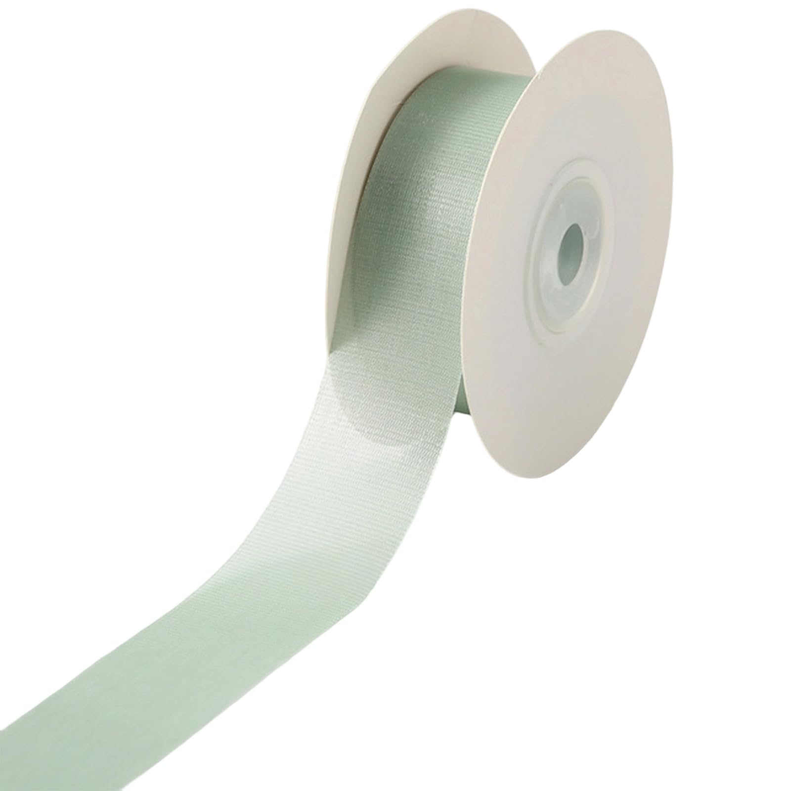 Xjdzineq Polyester Ribbons 25mmX20Yard Sheer Organza Ribbon for Bowknot Making Bouquet Gift Wrapping Wedding Cake Decoration Polyester Ribbon