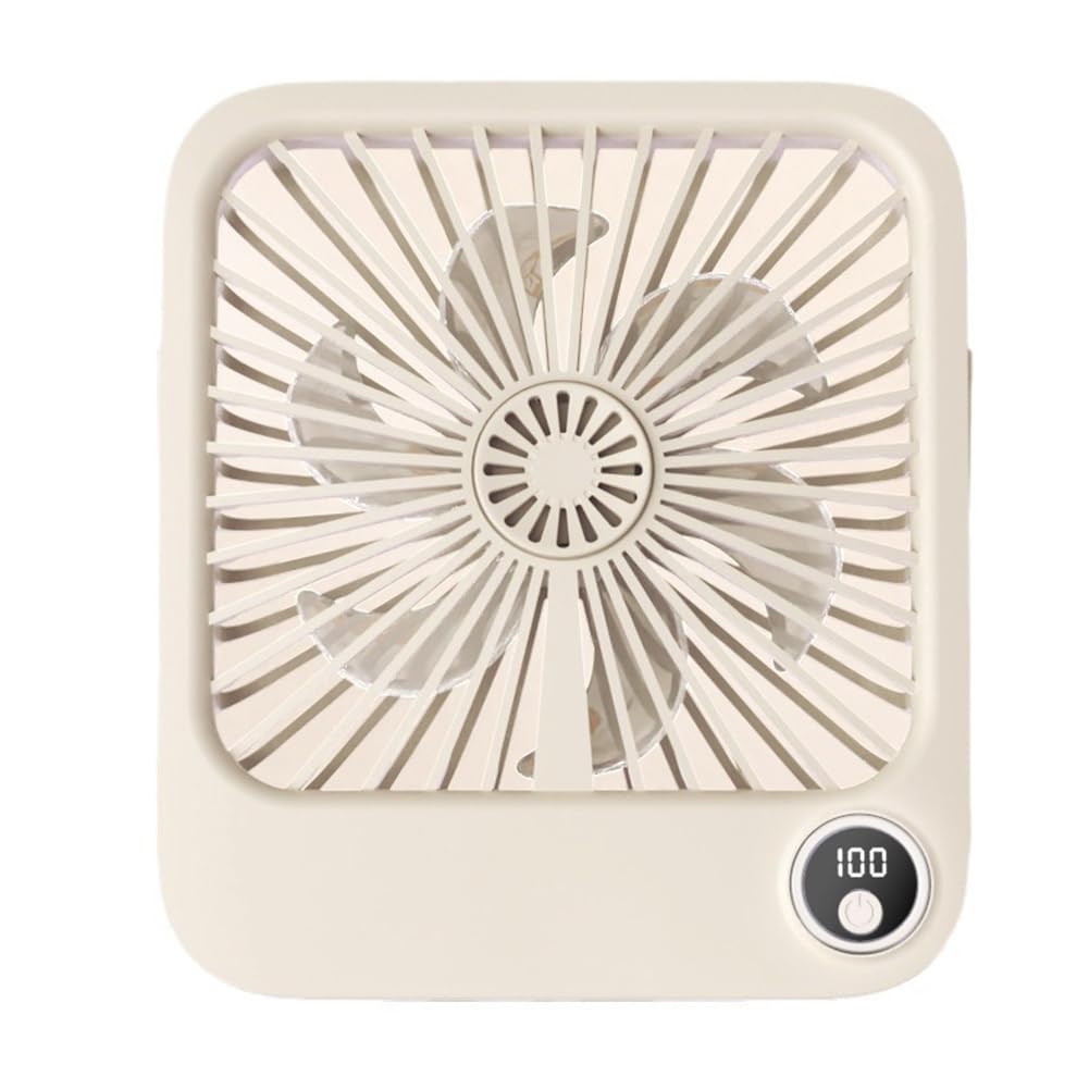 CTRLZS Ultra-Quiet Portable Mini Fan Foldable Handheld Fan for, Beach, Travel & Vacation High Wind