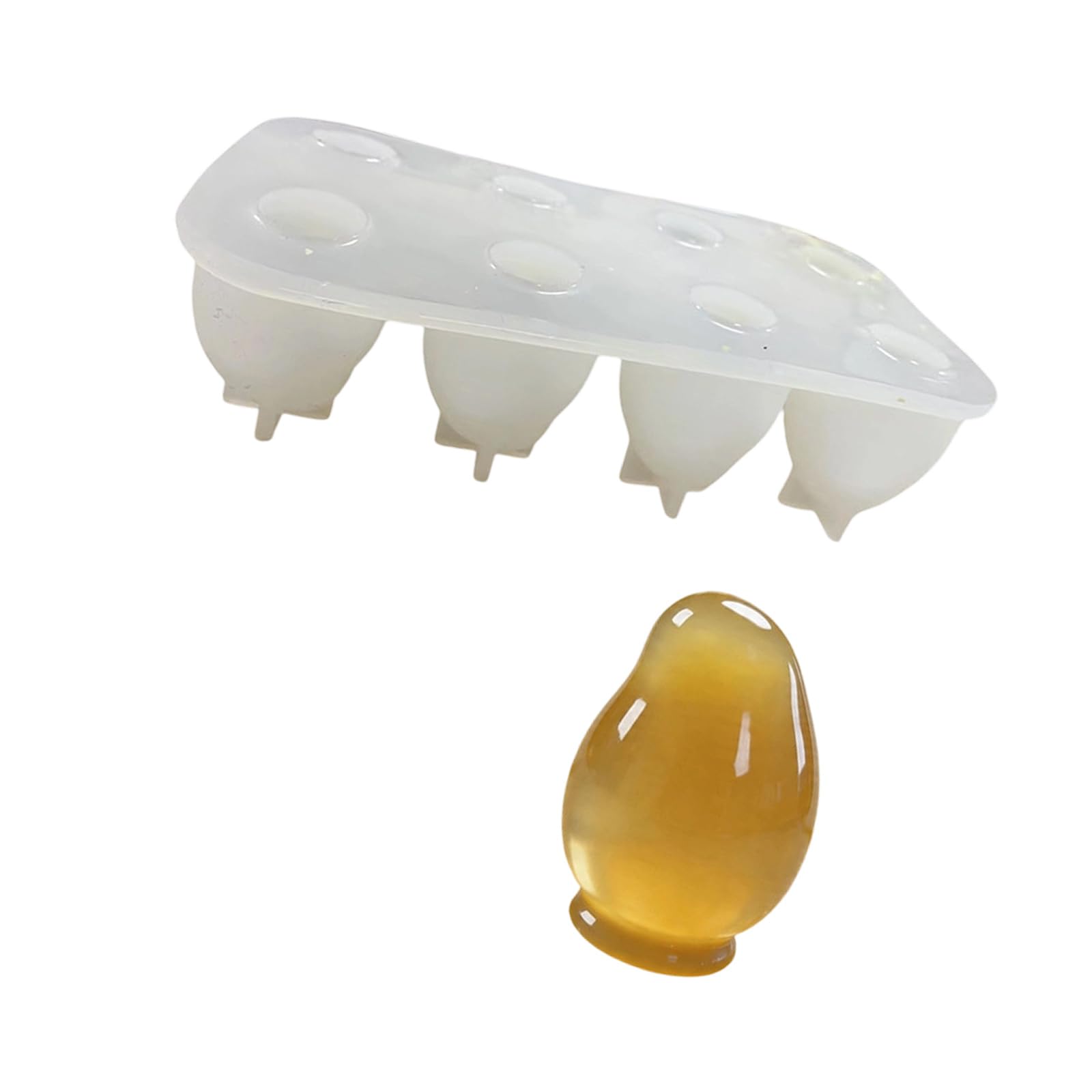 ordinarYone 8 Cavity Silicone Baking for Making Creative and Fun Dessert Cake Jellies and Puddings Making Dessert for Baking