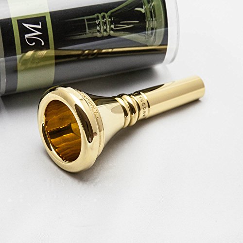 Marcinkiewicz 24K Gold Bass Trombone Mouthpiece, 8H/6-1/2AL