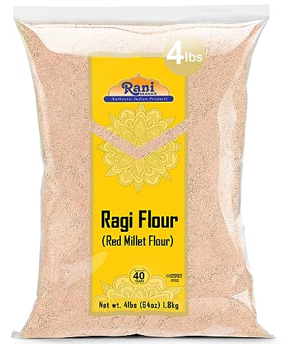 Rani Ragi (Finger Millet) Flour 64oz (4lbs) 1.81kg Bulk ~ Al...