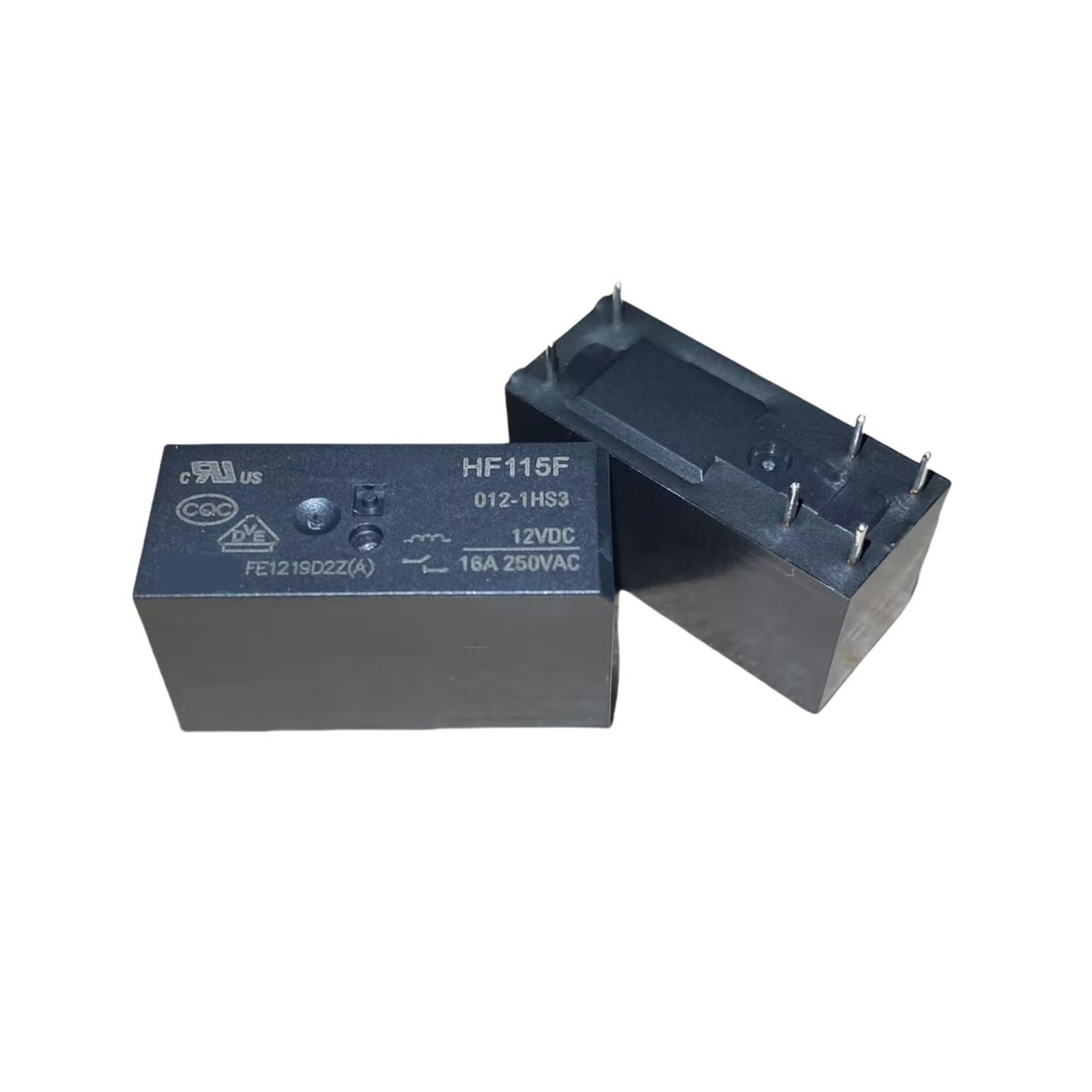 Kc72d3k One Color 5Pcs Jqx Hf115f-005-012-024-1Hs3 Hf115f-005-1Hs3 Hf115f-012-1Hs3 Hf115f-024-1Hs3 5Vdc 12Vdc 24Vdc Relay 6Pin