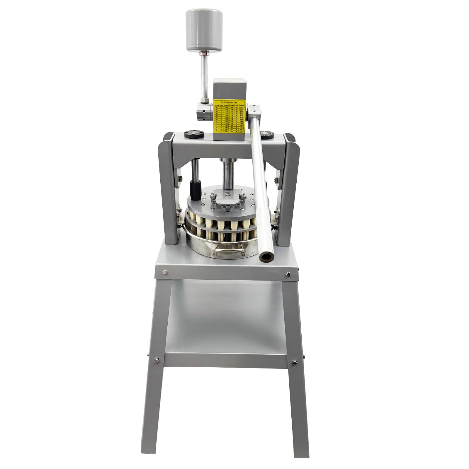 HQHAOTWU Commercial Vertical Manual Dough Divider 36pcs Commercial Dough Dividing Cutting Machine Stainless Steel Dough Cutter