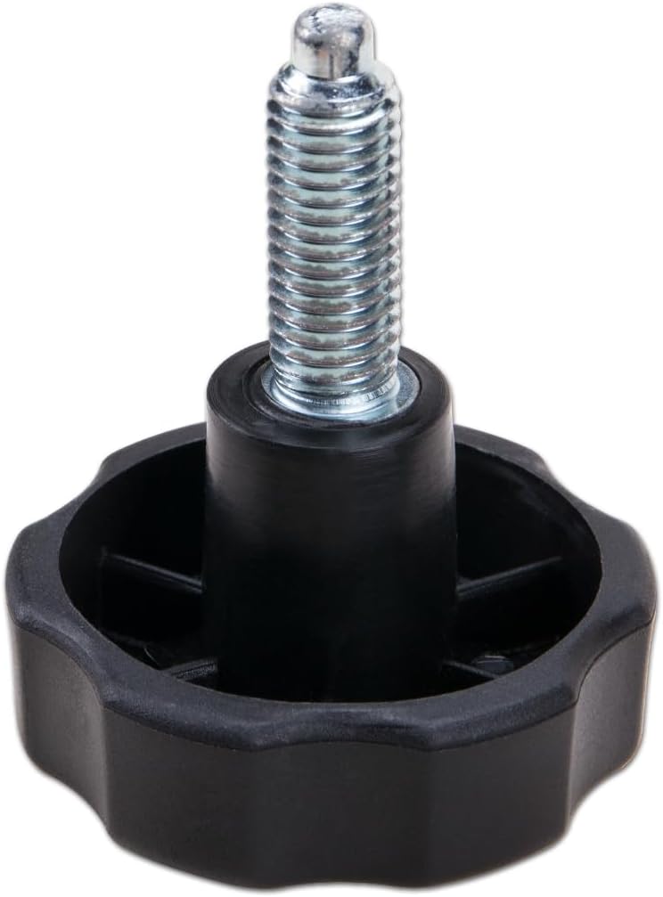 ZORZA 1Pcs M12 Screw Knob Adjustable Thread Clamping Exercise Bike Knob Seat Tightening Screw for Fitness Machines,Climbers Steppers Enhance Grip Stability for Exercise Equipment
