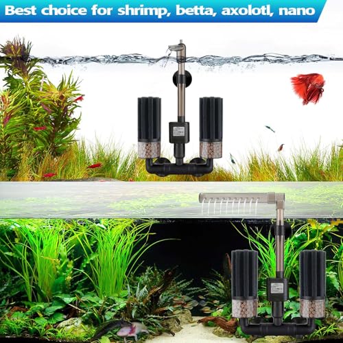 Image of Aquarium Electric Sponge Filter for Shrimp, Betta,Nano and Fry Tank(S)