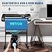 VEVOR Vinyl Cutter, 28inch Vinyl Cutter Plotter with Stand, Adjustable Speed Force for Sign Making Vinyl Plotter, SignMaster Software Vinyl Tape Tools Vinyl Printer Available with COM/USB/Bluetooth