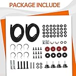 CUSAUTV-X3-2-Piece-Combined-Hard-Top-Roof-Cover-Compatible-with-Can-Am-Maverick-X3-2-Seater-Model-2017-2023-Exterior-Accessories-Black-Plastic-Sturdy-Top-Sun-Visor-Replace-for-7150029022-Doors