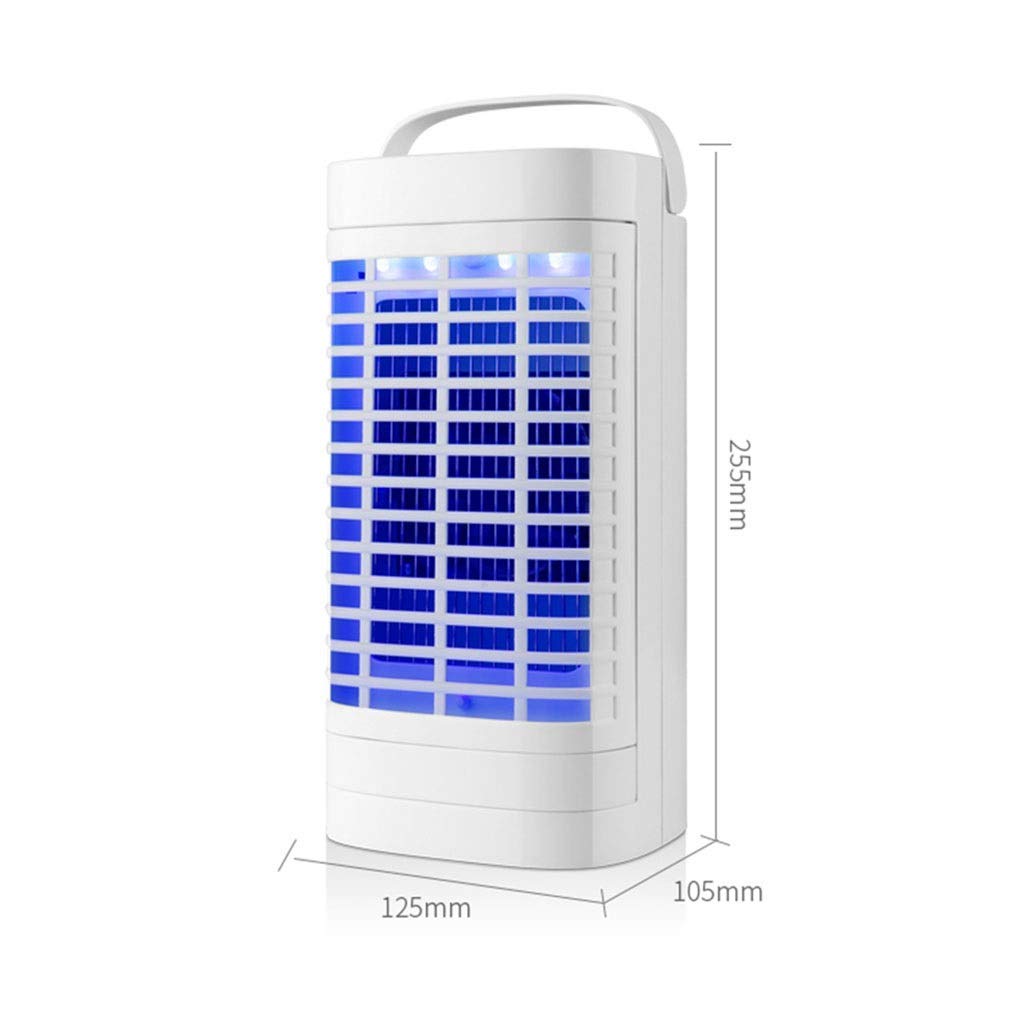 Trampa para mosquitos Asesino de mosquitos Ventilador ultravioleta Succión Choque eléctrico Fotocatalizador Control de lámpara electrónica para mosquitos para el hogar Exterminador de insectos sin rad
