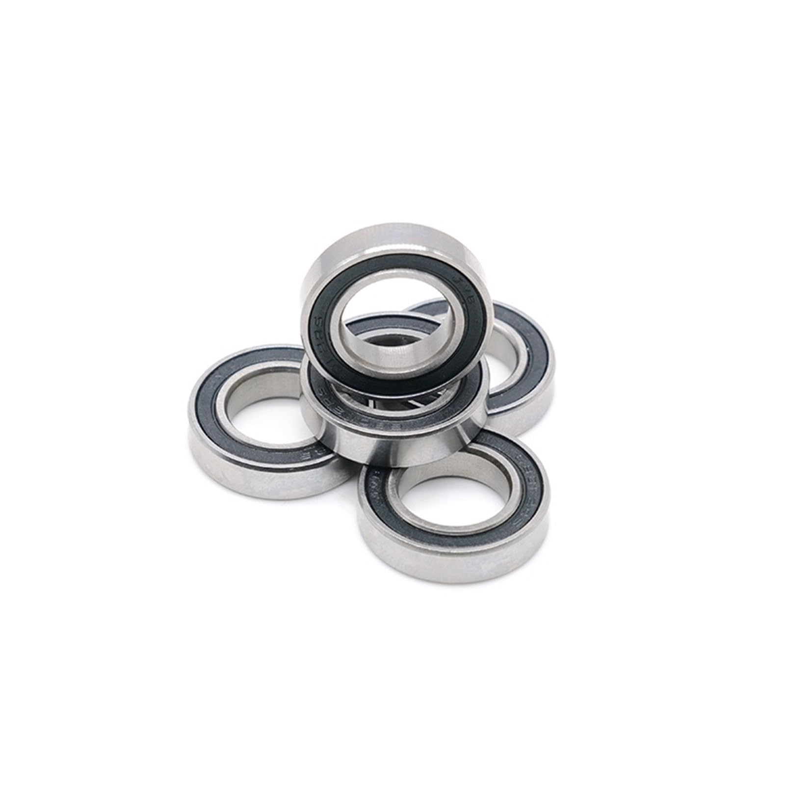 Cojinete S6801RS 12 * 21 * 5 mm 440C Acero inoxidable Cojinetes de bolas S 6801RS Cojinete de bolas de acero inoxidable 6801 10 piezas