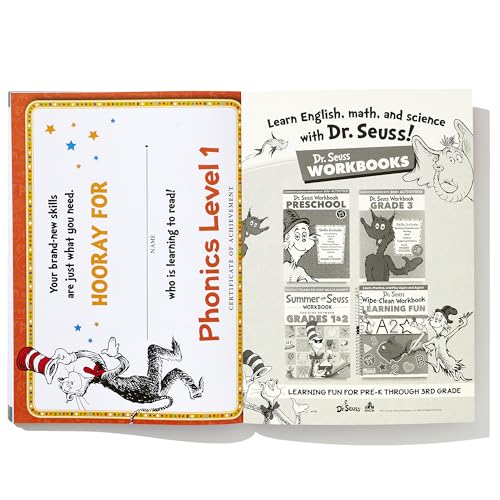 Dr. Seuss Phonics Level 1 Workbook: A Phonics Workbook to Help Kids Ages 4-6 Learn to Read (For Kindergarten and Beyond) (Dr. Seuss Workbooks) - Image 8