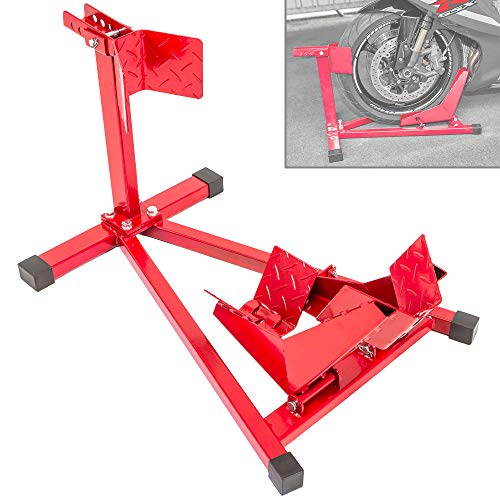 Soporte de motos para rueda delantera Universal Soporte rueda delantera