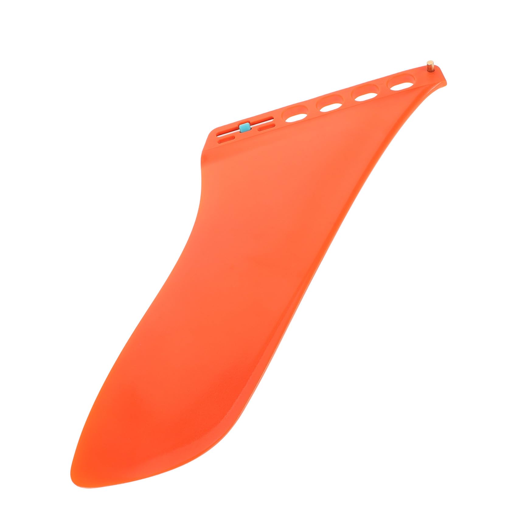Aileron de Planche de Surf Orange Amovible, Stabilisateur d'eau pour Paddleboard, Diviseur d'eau Profilé en Matériau Robuste, Accessoire de Remplacement pour Planche à Pagaie,
