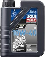 LIQUI MOLY Motorbike 4T 10W-40 | 1 L | Motorrad 4-Takt-Öl | Art.-Nr.: 3044, Schwarz
