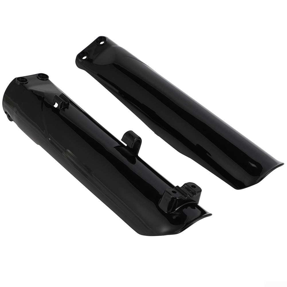 Cubierta de horquilla delantera de plástico PP para moto de cross eléctrica Surron Ultra Bee con espacio entre agujeros de 29 mm, incluye junta y tornillos, color negro