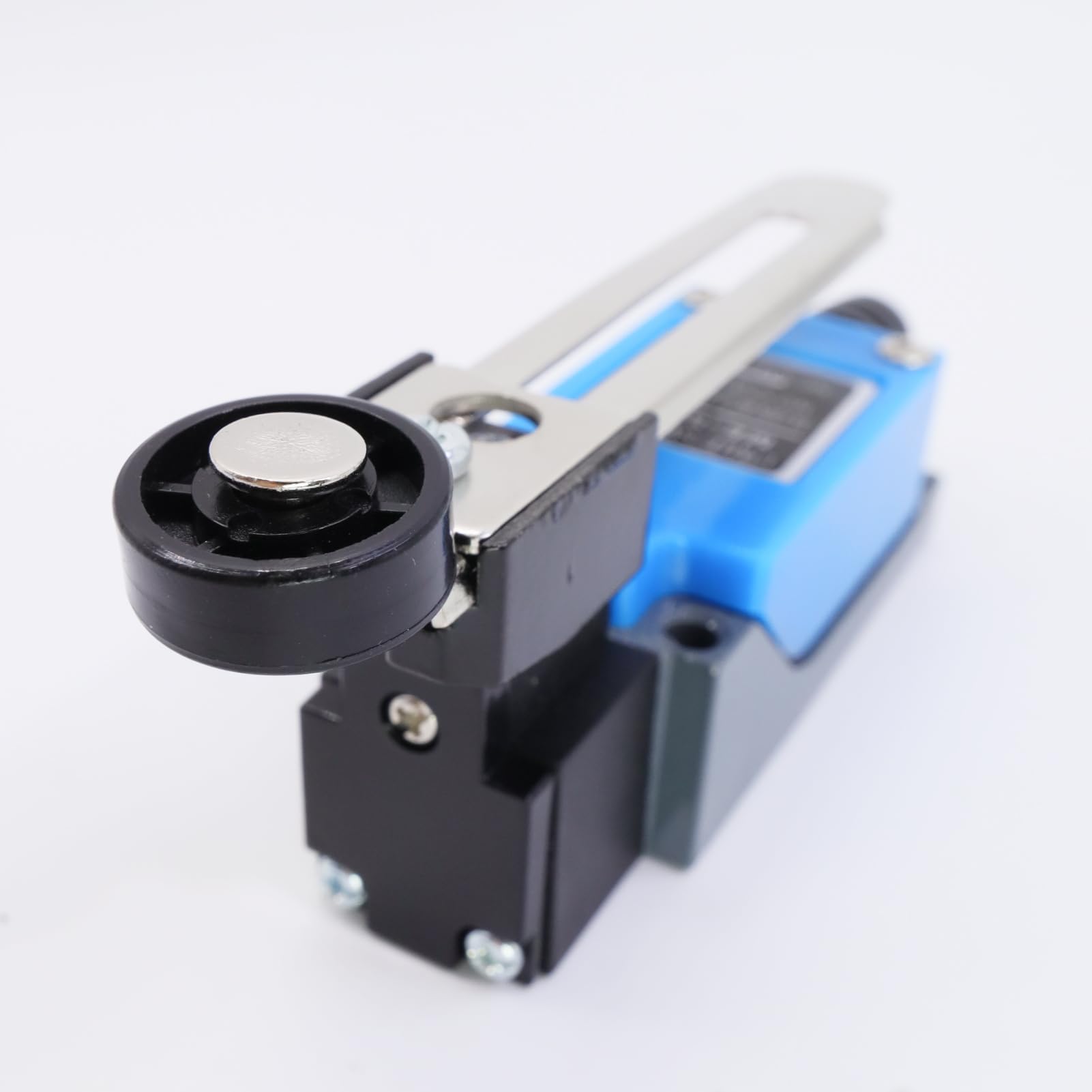 Taiss Lot De 2 Interrupteurs De Fin De Course ME-8108 – Levier Rotatif Réglable Momentané NC+NO – Pour Machines & Équipements Industriels
