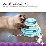 Catstages Chase Meowtain Interactive 4-Tier Cat Track Toy - Image 4